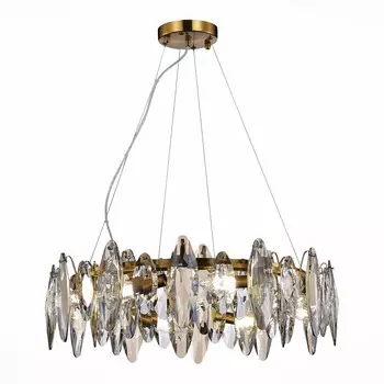 Люстра подвесная st luce ancona sl1227.303.08 (st luce) прозрачный