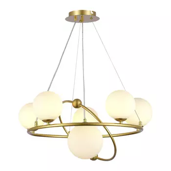 Люстра подвесная st luce artu sle2210-203-06 (st luce) золотой
