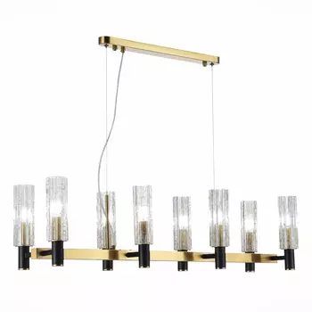 Люстра подвесная st luce casali sl1238.303.08 (st luce) золотой
