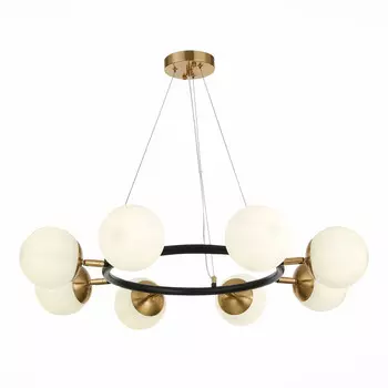 Люстра подвесная st luce forli sle220403-08 (st luce) золотой