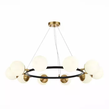 Люстра подвесная st luce forli sle220403-10 (st luce) золотой