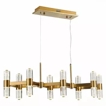 Люстра подвесная st luce gemina sl6007.203.16 (st luce) золотой