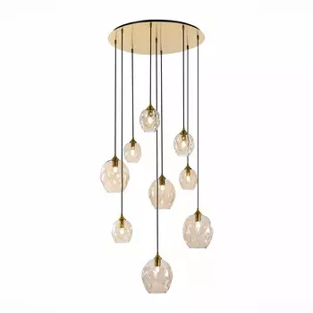 Люстра подвесная st luce idesia sl1188.303.09 (st luce) бежевый
