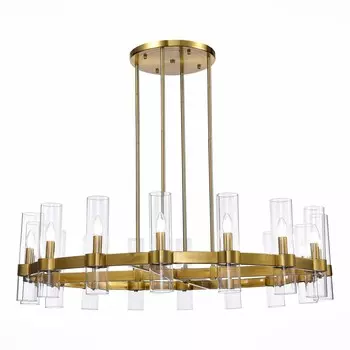 Люстра подвесная st luce isla sl1237.303.16 (st luce) золотой 1 см.