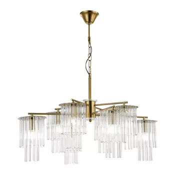 Люстра подвесная st luce lynden sle1122-303-08 (st luce) прозрачный