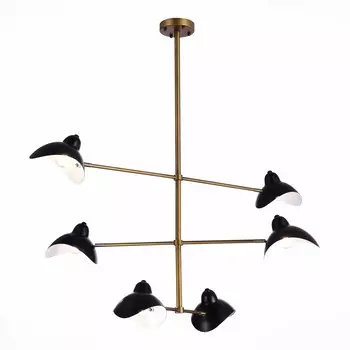 Люстра подвесная st luce minne sl1801.303.06 (st luce) черный 1 см.
