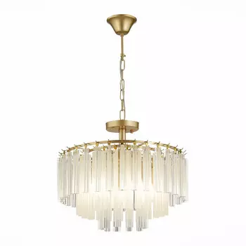 Люстра подвесная st luce reggio sle260103-05 (st luce) прозрачный