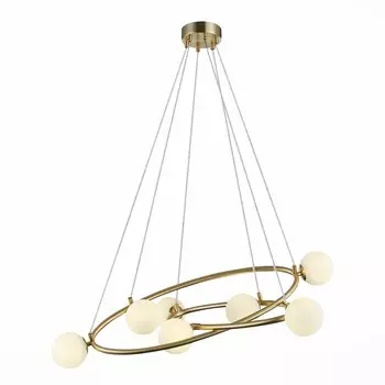 Люстра подвесная st luce rialto sl1508.203.07 (st luce) золотой