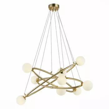 Люстра подвесная st luce rialto sl1508.203.09 (st luce) золотой