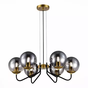 Люстра подвесная st luce scorze sle1097-303-06 (st luce) золотой