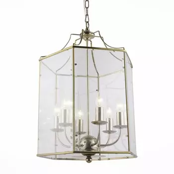 Люстра подвесная terso (st luce) бронзовый 50 см.