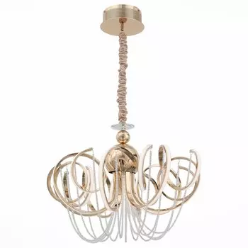 Люстра подвесная travaso (st luce) золотой 167 см.