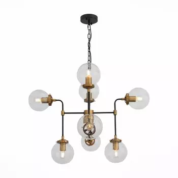 Люстра подвесная varieta (st luce) черный 60 см.