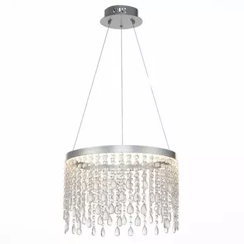 Люстра подвесная vega (st luce) прозрачный