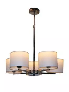 Люстра подвесная vesta 80*55 бежевый (moderli) бежевый 80 см.