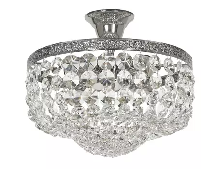 Люстра потолочная (arti lampadari) серебристый 23 см.