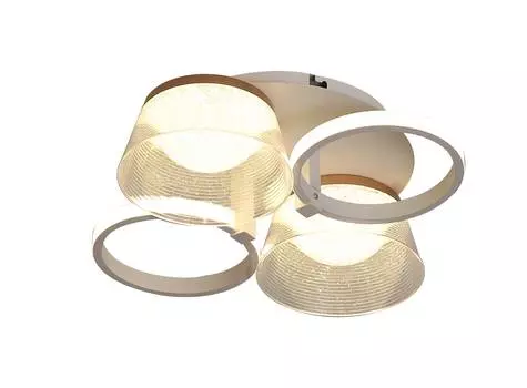 Люстра потолочная biene (moderli) белый 45x12x45 см.