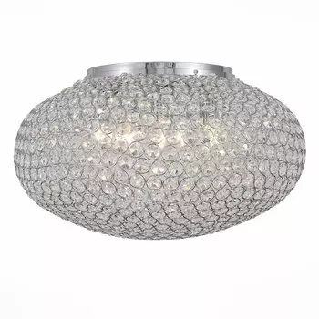Люстра потолочная calata (st luce) серебристый 30 см.