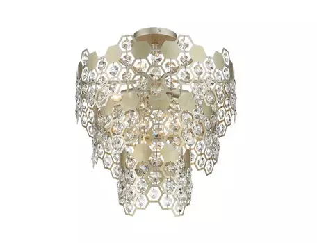 Люстра потолочная favoleno (st luce) бежевый 53 см.