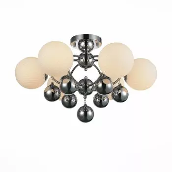 Люстра потолочная forma (st luce) серебристый 45 см.