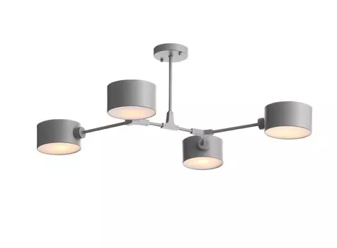 Люстра потолочная gimento (evoluce) серый