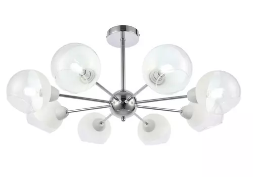 Люстра потолочная giorte (evoluce) прозрачный