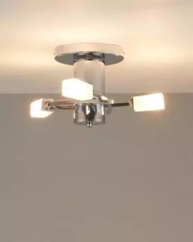 Люстра потолочная lumi (moderli) серебристый 20 см.