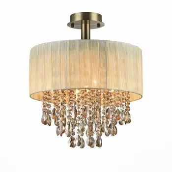 Люстра потолочная lusso (st luce) бронзовый 50 см.