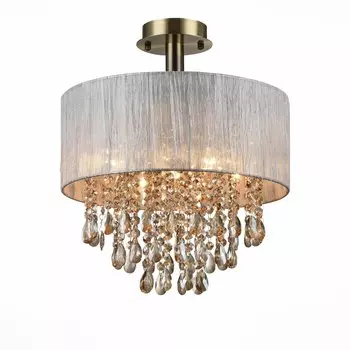 Люстра потолочная lusso (st luce) бронзовый 50 см.