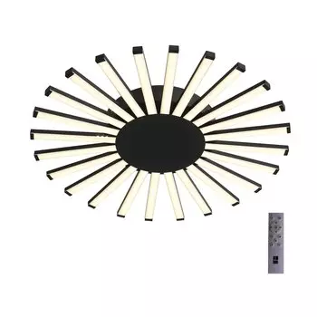Люстра потолочная paralleli (st luce) черный 5 см.