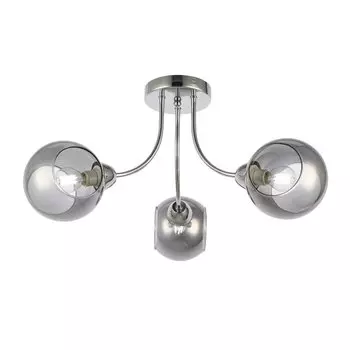 Люстра потолочная relotte (evoluce) серебристый 29 см.