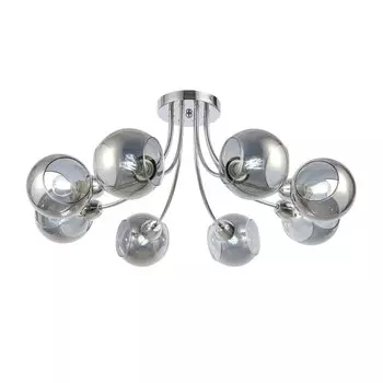 Люстра потолочная relotte (evoluce) серебристый 32 см.