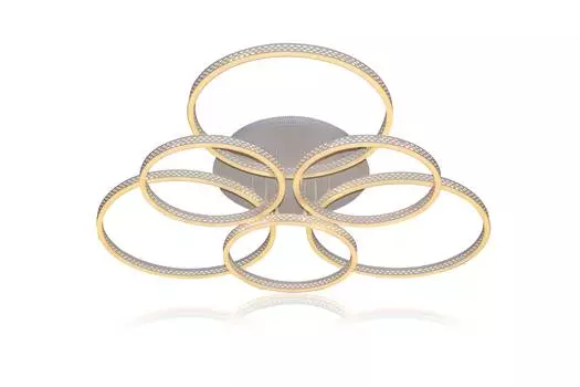 Люстра потолочная selestia (moderli) белый 80x10x58 см.