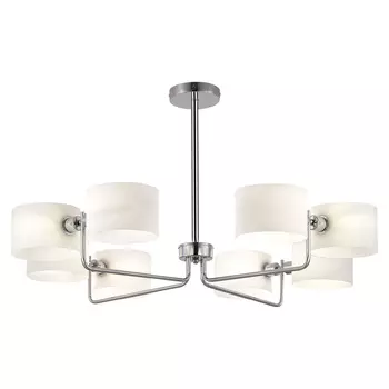 Люстра потолочная st luce aerin sle1121-102-08 (st luce) серебристый