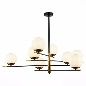Люстра потолочная st luce limano sl1203.422.08 (st luce) черный