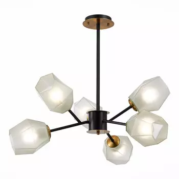 Люстра потолочная st luce terramo sle205102-06 (st luce) черный