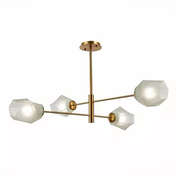 Люстра потолочная st luce terramo sle205202-04 (st luce) золотой