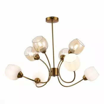 Люстра потолочная st luce tratti sle1136-302-08 (st luce) золотой