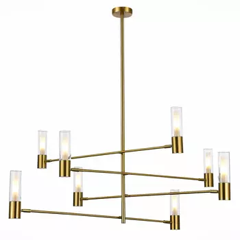 Люстра потолочная st luce vitra sl1239.303.08 (st luce) золотой 1 см.