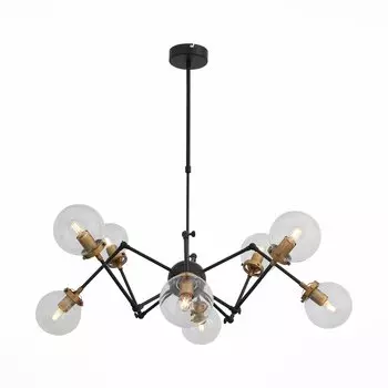 Люстра потолочная varieta (st luce) черный 180 см.