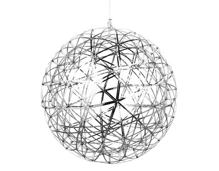 Люстра raaimond zafu orb (desondo) серебристый 72 см.