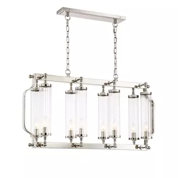 Люстра regis (delight collection) серебристый 90x45x35 см.