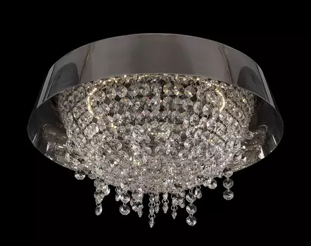 Люстра rimini black (apl led) прозрачный 15 см.