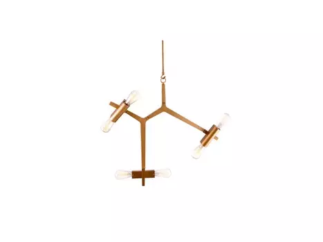 Люстра sondage (desondo) золотой 80x70x60 см.