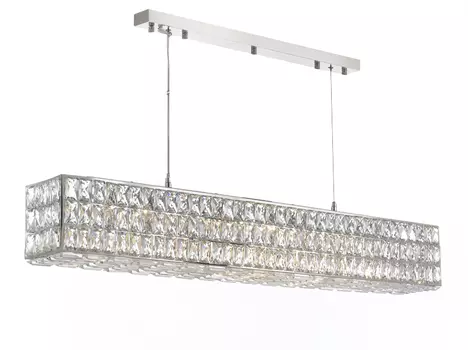 Люстра spiridon (mak-interior) серебристый 125x17x17 см.