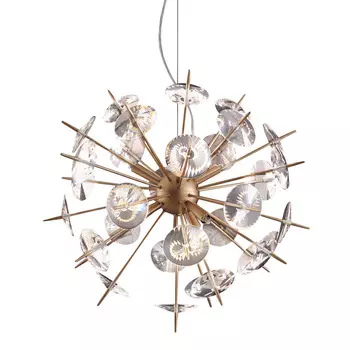 Люстра sputnik (delight collection) золотой 58 см.