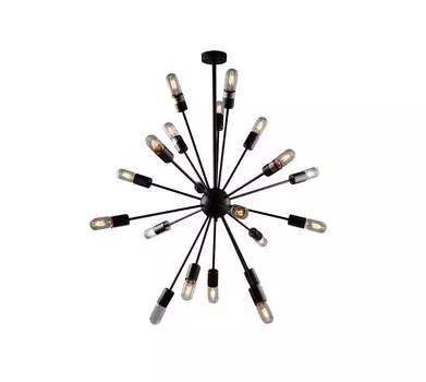 Люстра sputnik (mak-interior) черный 95 см.