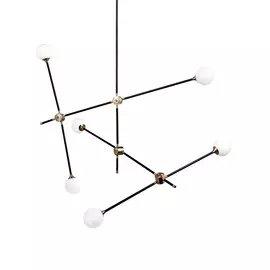 Люстра staggie (desondo) черный 107x90x10 см.