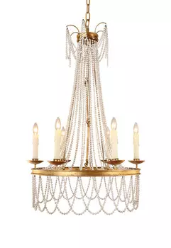 Люстра tendence 0889cl-6gd (milosh) золотой 94 см.