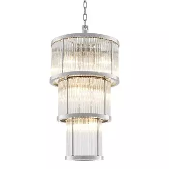 Люстра (to4rooms) серебристый 38x76x38 см.